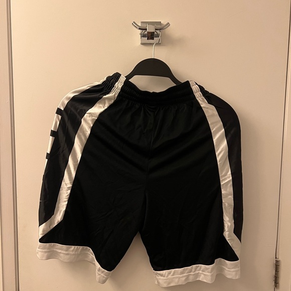 Nike Black and White Athletic Shorts - Picture 2 of 6